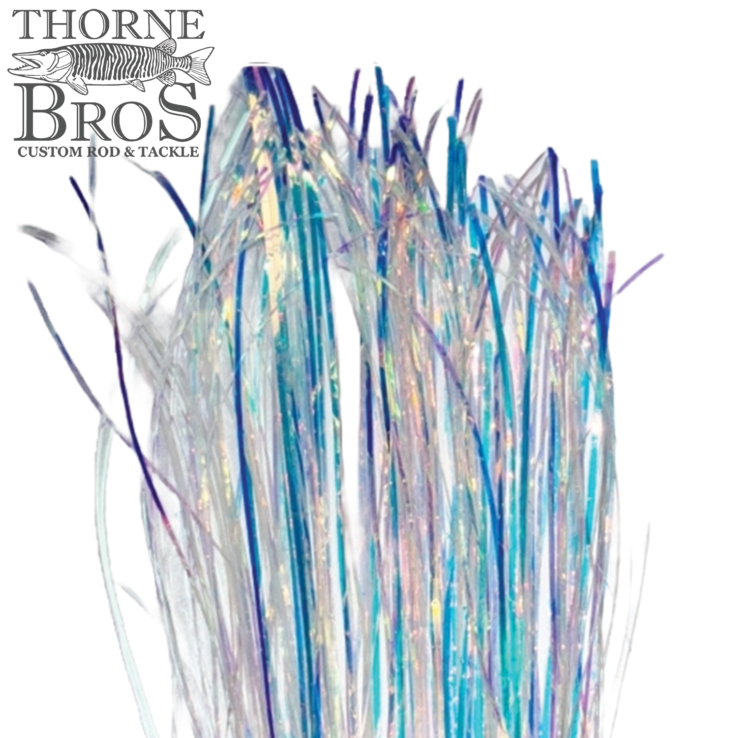 Thorne Brothers Pre-Tied Tinsel Skirt-Blended Tinsel