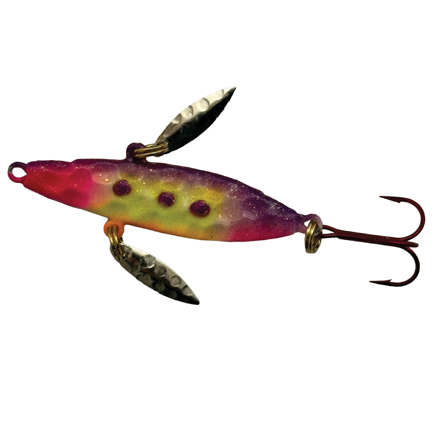 JR's Tackle Hammered Flasher Spoon