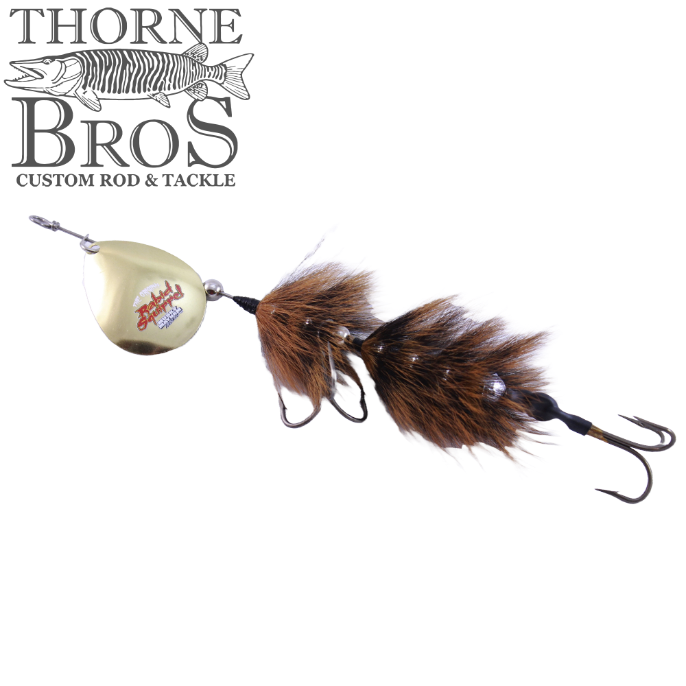 Musky Mayhem Rabid Squirrel 8" - Single Blade
