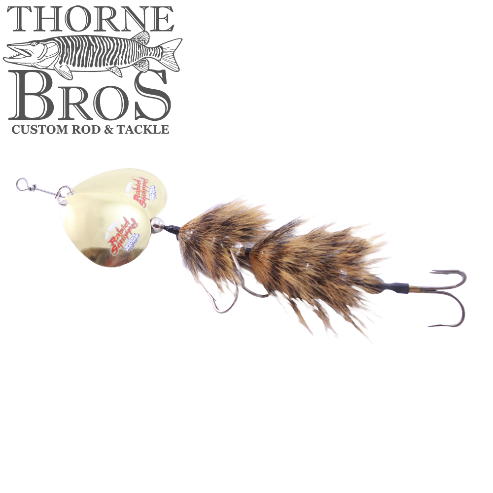 Musky Mayhem Rabid Squirrel 8" - Double Blades
