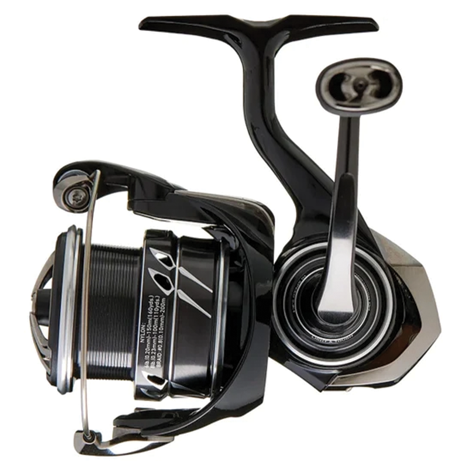 Daiwa Tatula MQ (2026 Models) black spinning fishing reel with sleek body spool bail arm and handle for fishing tackle enthusiasts