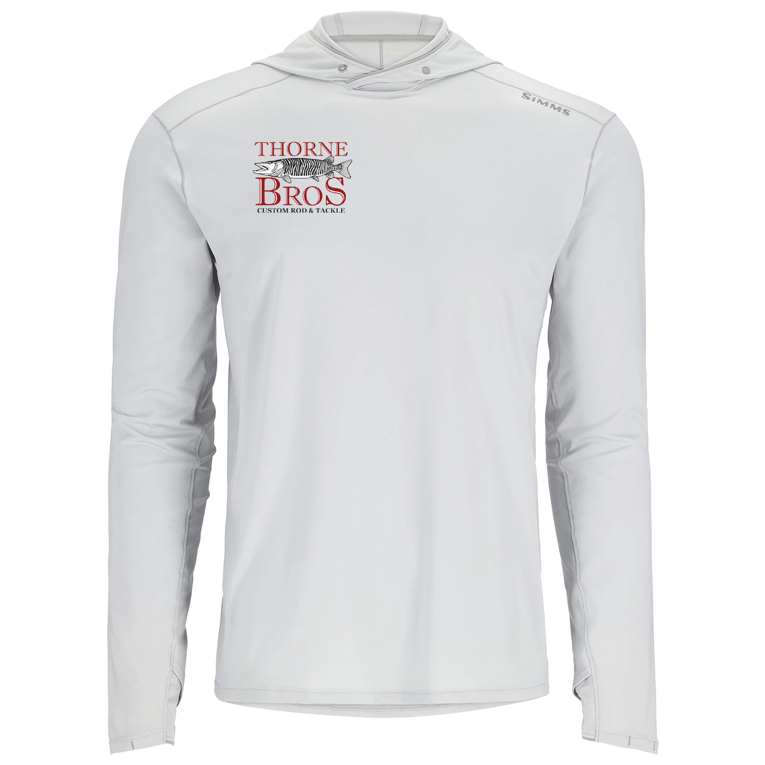 Simms Thorne Bros. Logo SolarFlex Hoody