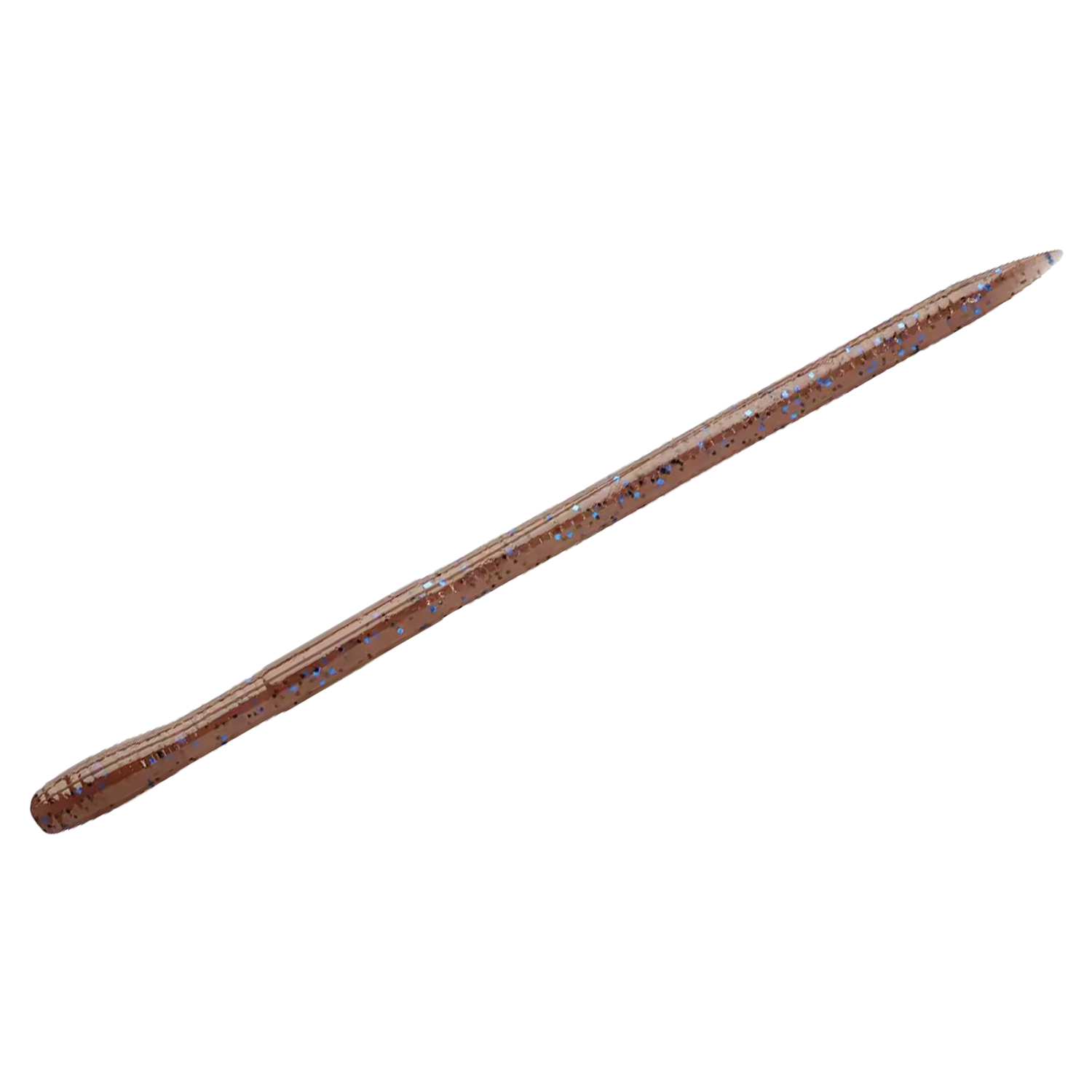 Bait Breath U30 Vein (All Sizes) fishing lure in brown with blue and silver glitter, designed for freshwater musky and ice fishing tackle use.