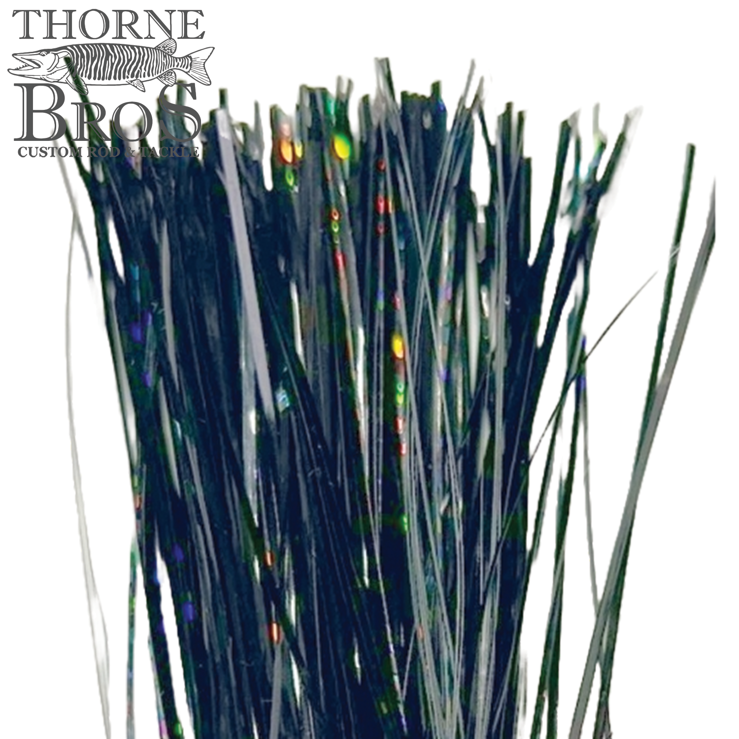 Thorne Brothers Pre-Tied Tinsel Skirt-Blended Tinsel