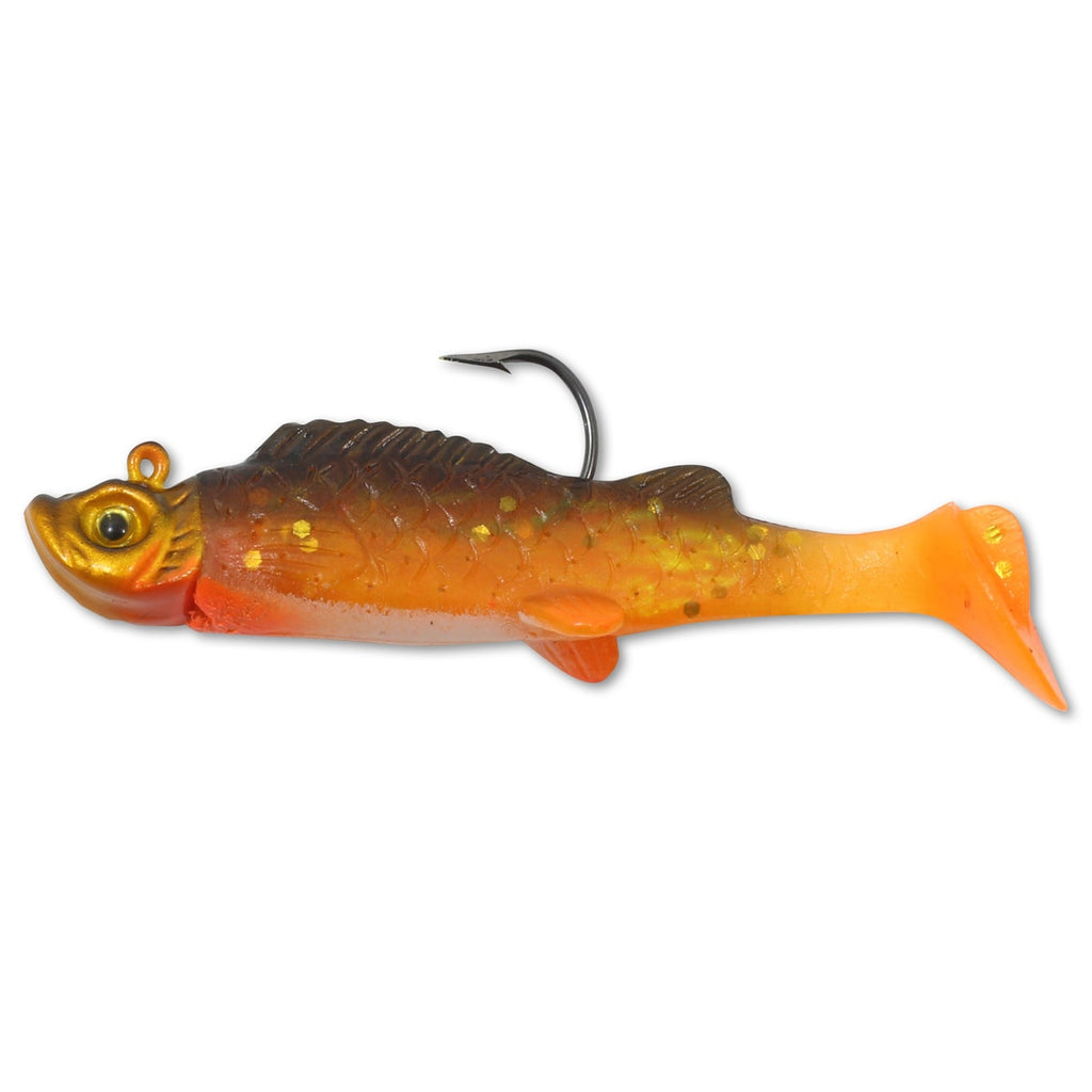 Jig Northland Tackle Mimic Minnow Shad 1/4 Oz - 2 Pezzi, Color Glow Rainbow, Per Pesca