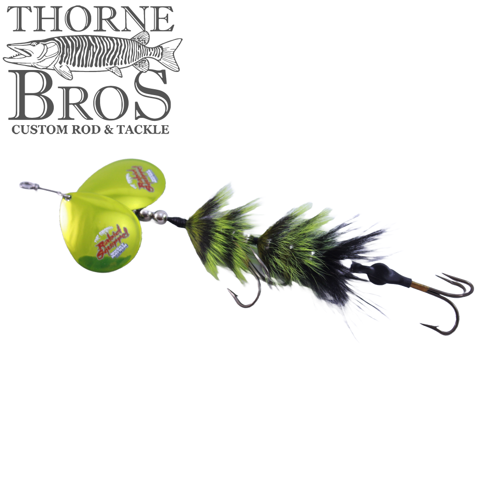 Musky Mayhem Rabid Squirrel 8" - Double Blades