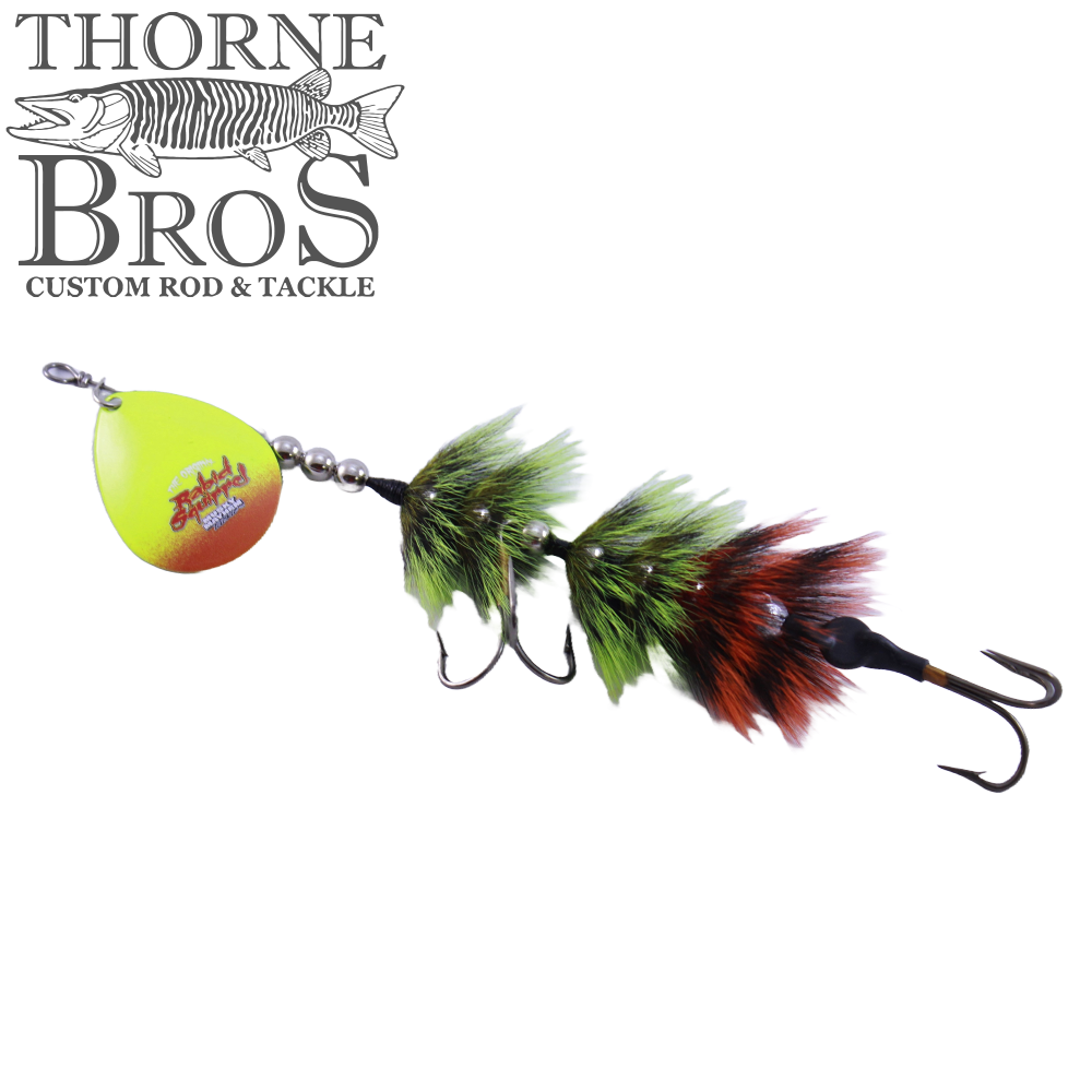 Musky Mayhem Rabid Squirrel 8" - Single Blade