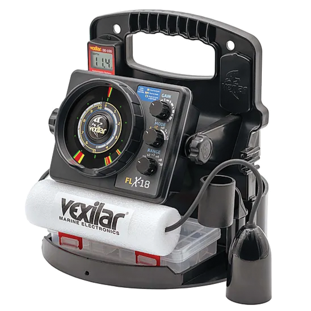 未使用保管品 HEAD FREEFLEX PRO 18 X Vexilar FLX-18 ProPack II w/ 12° Ducer & DD-100