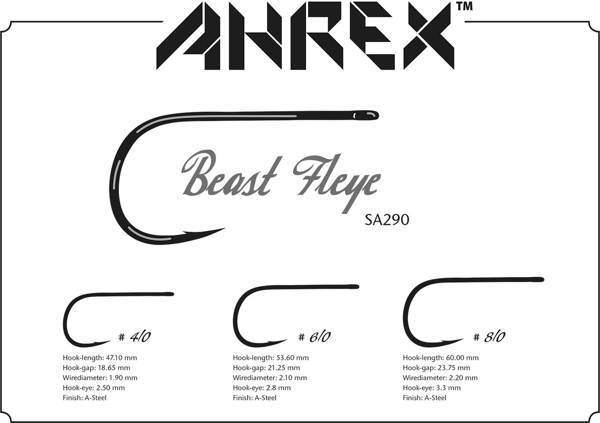 Ahrex SA290 Bob Popovics Beast Fleye Short