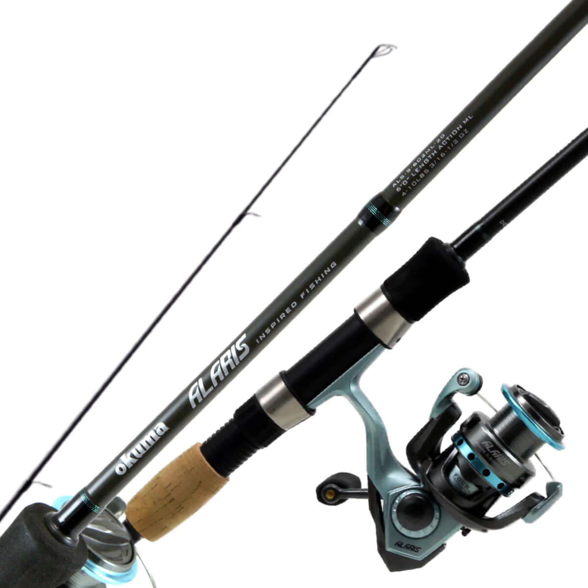 Lightweight Spinning Combo with Graphite Rod and UK