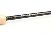 Close-up of the Thomas & Thomas Avantt II Fly Rod showcasing its sleek black finish and detailed craftsmanship, designed for precision fly fishing.