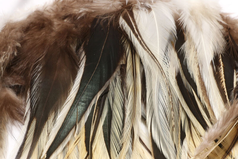 Hareline Badger Saddle Hackle