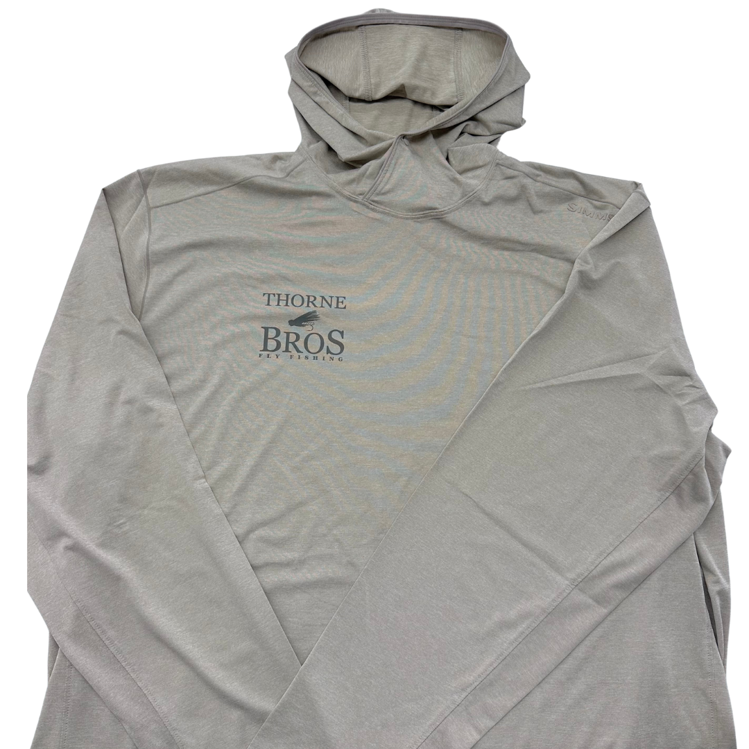Simms Thorne Bros. Fly Fishing Logo SolarFlex Hoody
