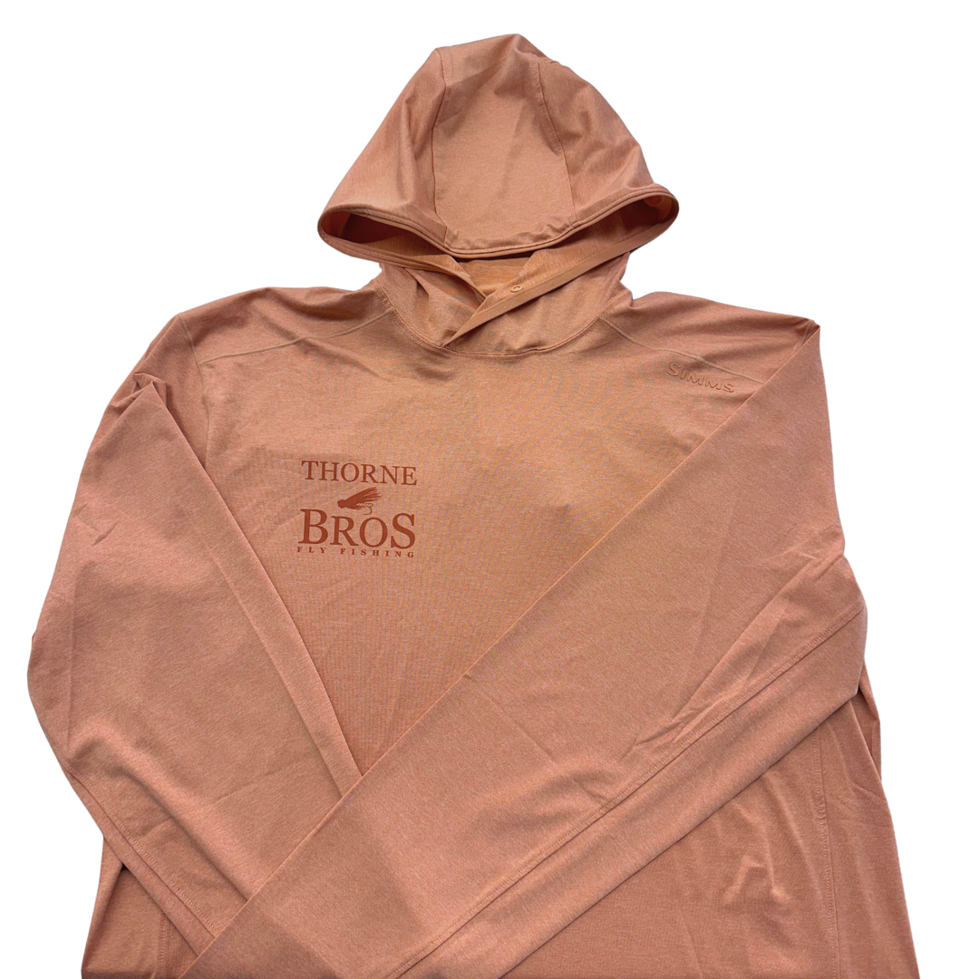 Simms Thorne Bros. Fly Fishing Logo SolarFlex Hoody
