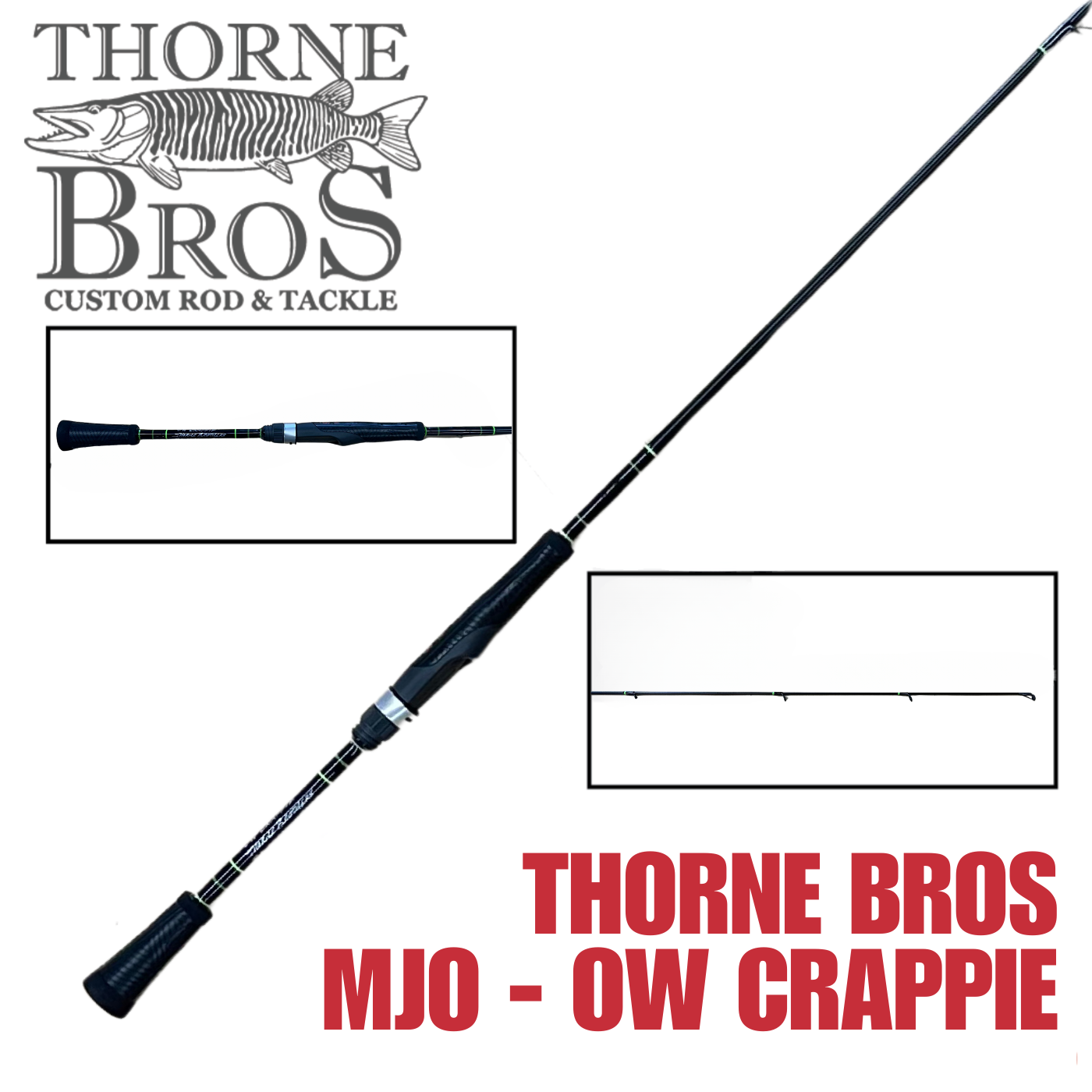 Matt Johnson Outdoors - OW Crappie Rod *4 Week Build Time
