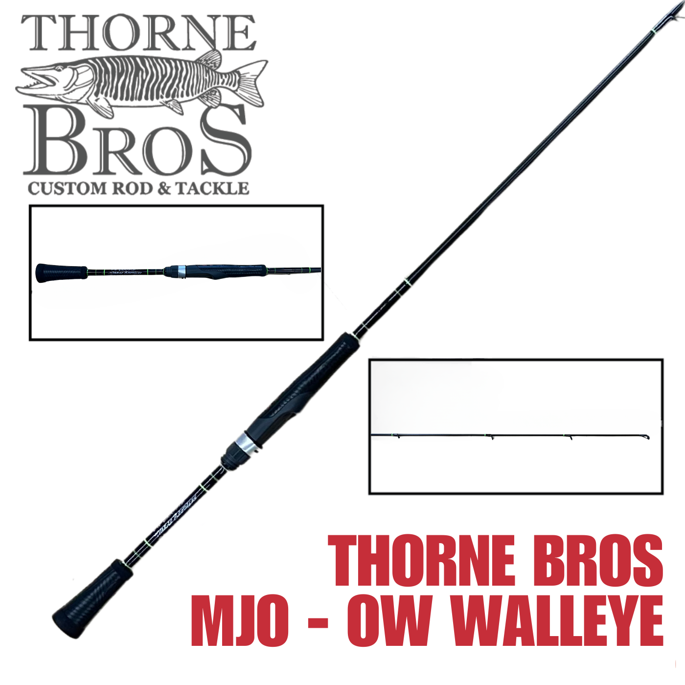 Matt Johnson Outdoors - OW Walleye Rod *4 Week Build Time
