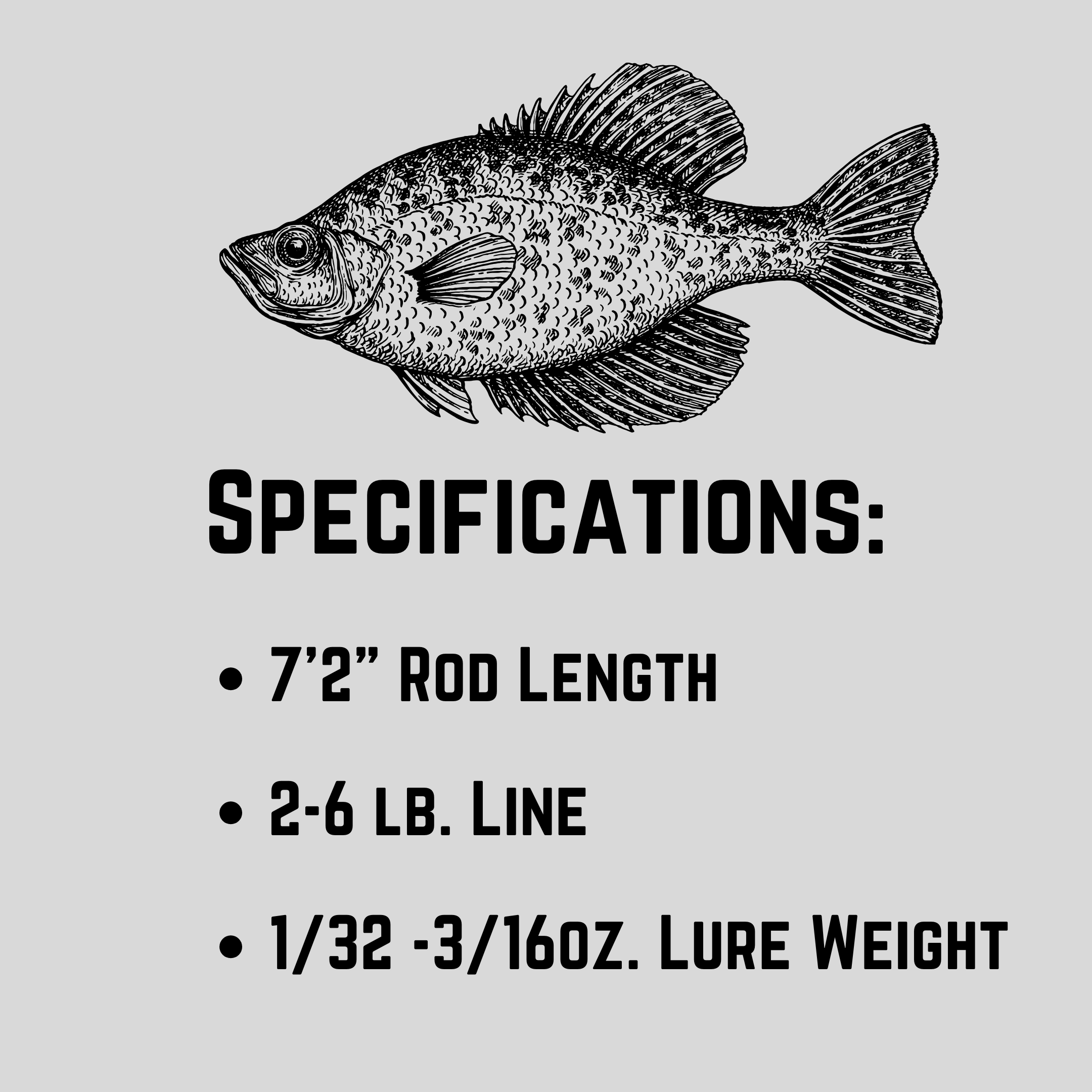 Matt Johnson Outdoors - OW Crappie Rod *4 Week Build Time