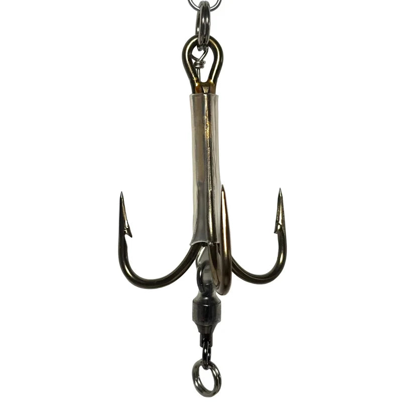 Simulated alt text for DW 7/0 Teaser Hook-No Blade for thorne-bros-custom-rod-tackle.myshopify.com. You are an expert SEO agent. You will generate an ALT text for this image. <Store_Context> Business Details: - Premier Midwest shop specializing in musky tackle...