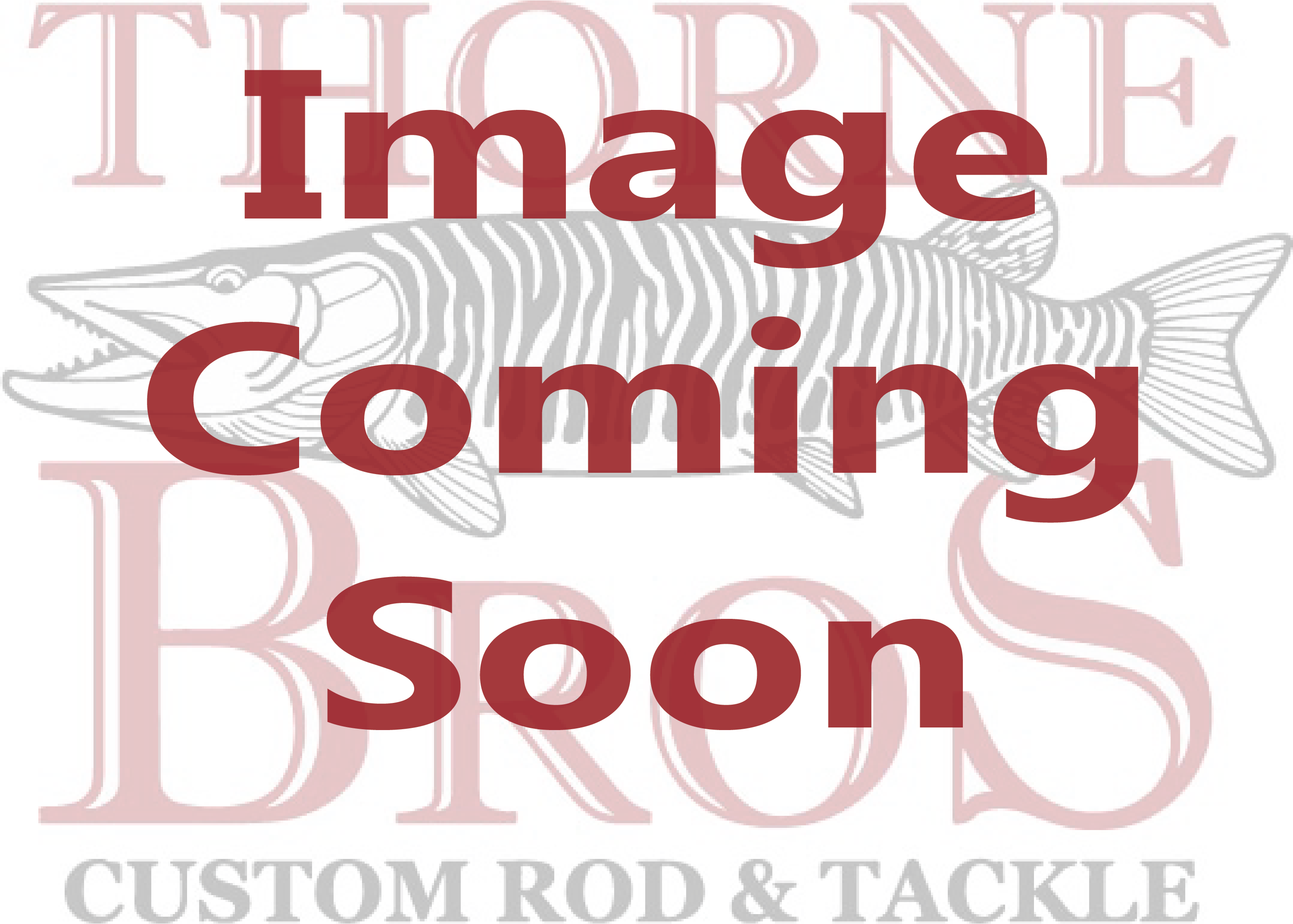 BKK Double-21 Urchin fishing tackle product image coming soon with a musky fish graphic and Custom Rod and Tackle branding