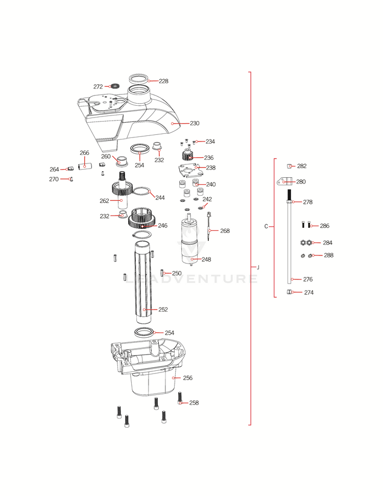 Minn Kota WASHER-5/16" HIGH CLLR LCK P/N: 2281700