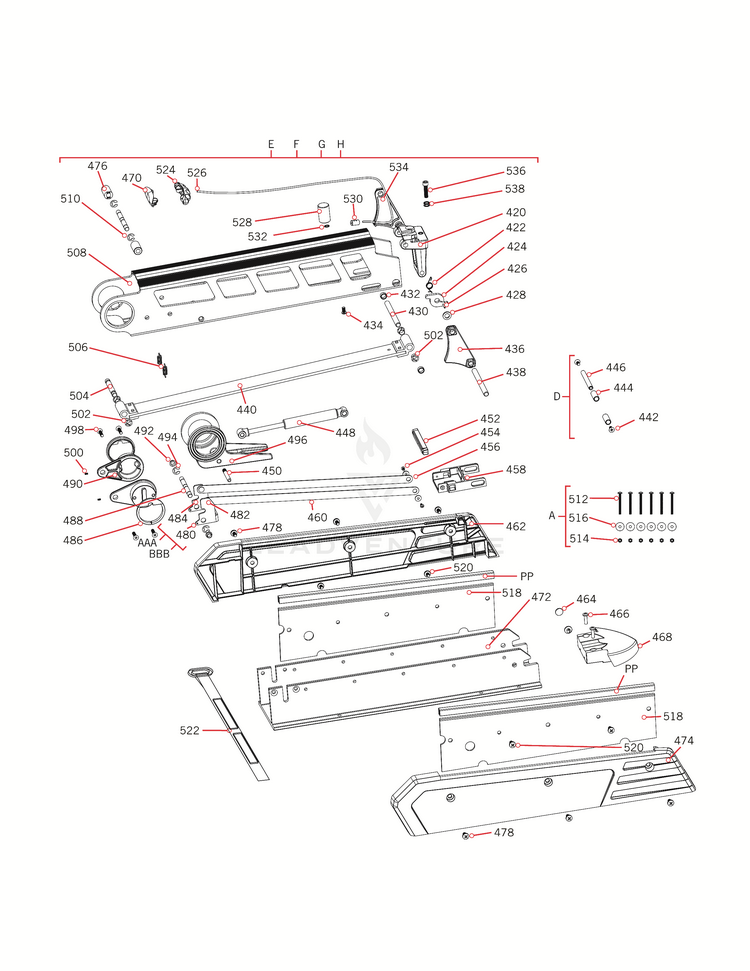 Minn Kota NUT-1/4-20 NYLOCK SS P/N: 2263103