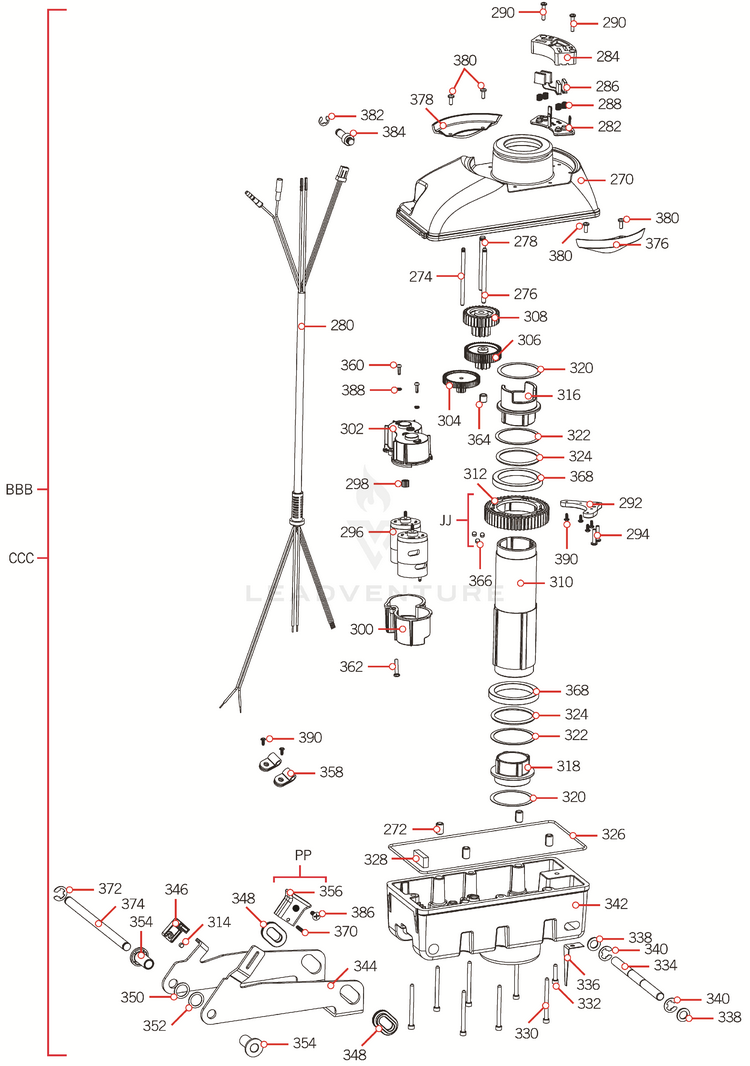 Minn Kota SPRING, LATCH PIN SS P/N: 2322702