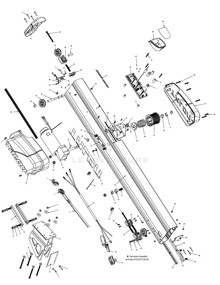 Minn Kota SPRING-TORSION, WRAP DRUM P/N: 2372746