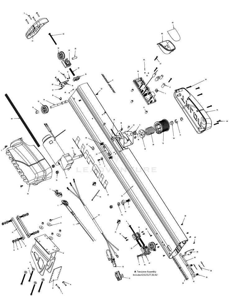Minn Kota SCREW-#8-32 X 5/8 MACH PHCR SS P/N: 2303434