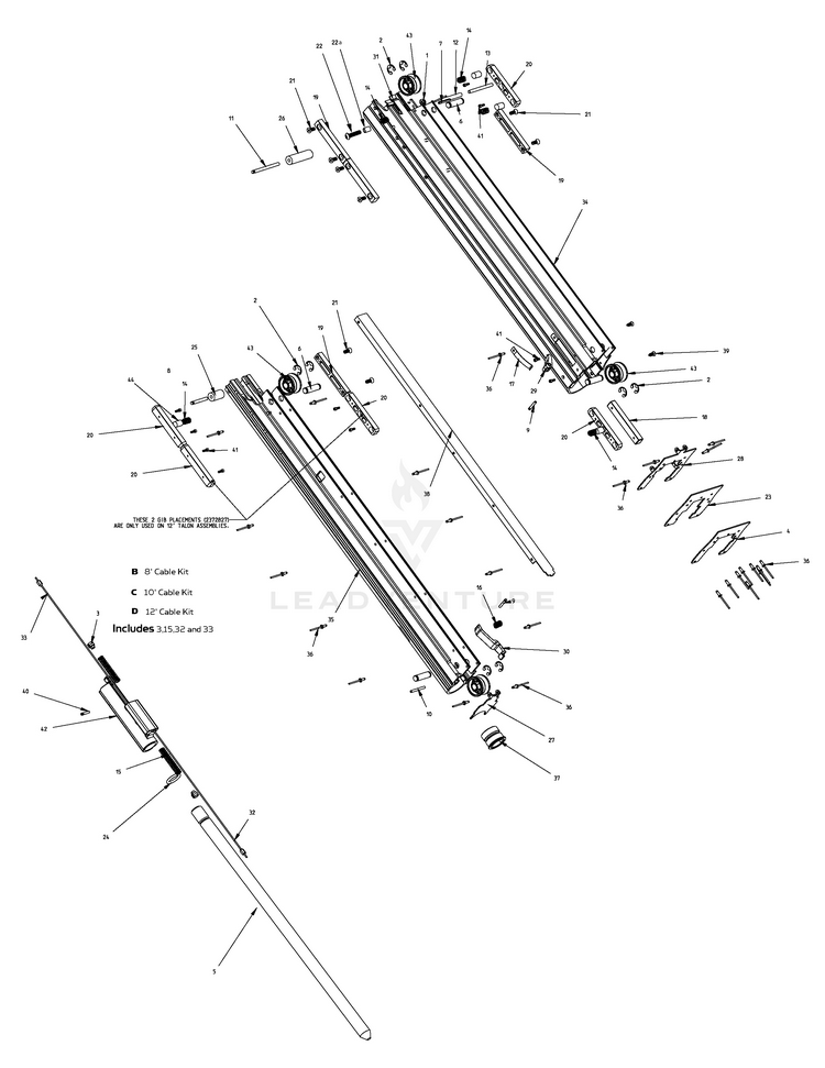 kottonページ③ Minn Kota LATCH, STAGE 3, TALON P/N: 2377201