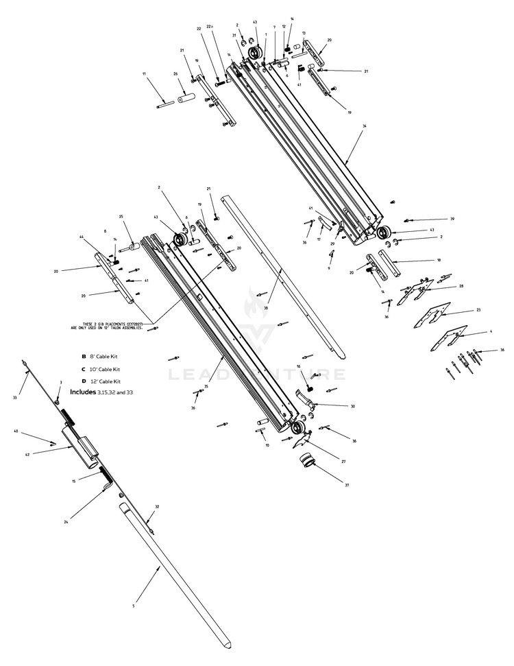 Minn Kota LATCH, STAGE 3, TALON P/N: 2377201