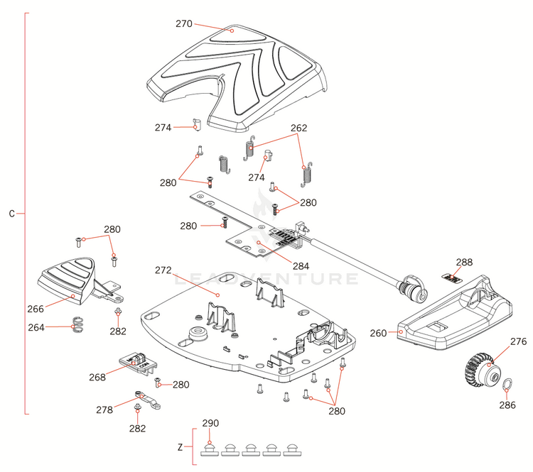 Minn Kota BUMPER ACTUATOR- [A181  P/N: 2335130