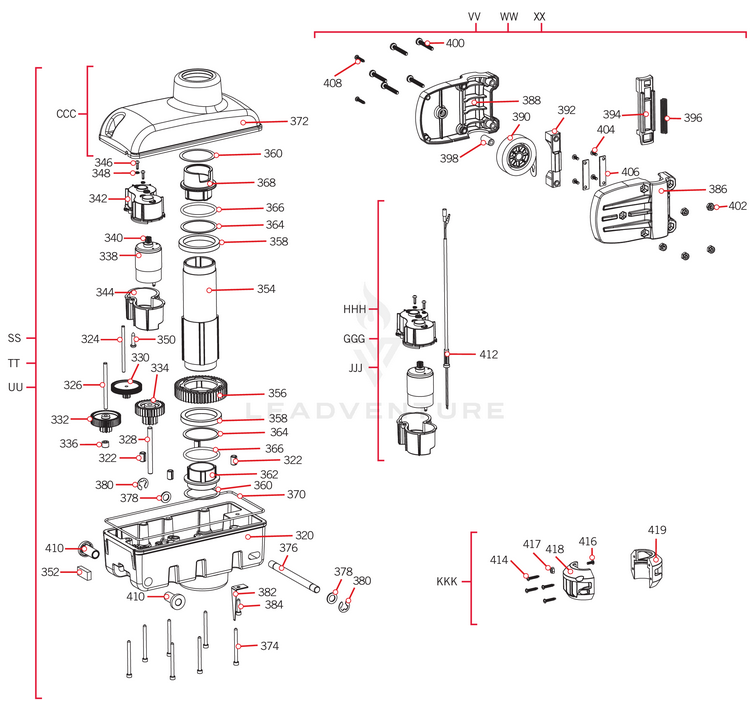 Minn Kota SCREW-#6-19 X .75 PPH HI-LO P/N: 3393450