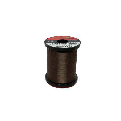 Simulated alt text for Fulling Mill Pro Thread Twisted 70 Den for thorne-bros-custom-rod-tackle.myshopify.com. You are an expert SEO agent. You will generate an ALT text for this image. <Store_Context> Business Details: - Premier Midwest shop specializing in musky tackle...