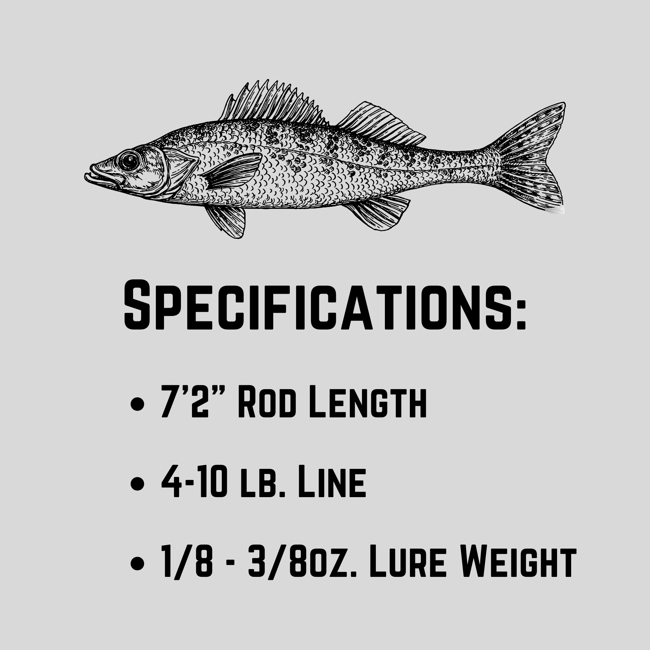 Matt Johnson Outdoors - OW Walleye Rod *4 Week Build Time