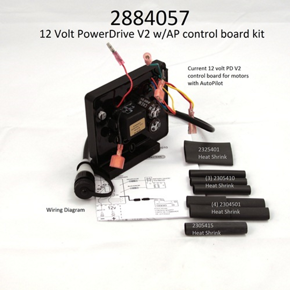 Minn Kota CTRL BRD-12V PD W/AP W/SHRINK | *54"* *45LB 54" i-PILOT* *55LB 54" i-PILOT* P/N: 2884057