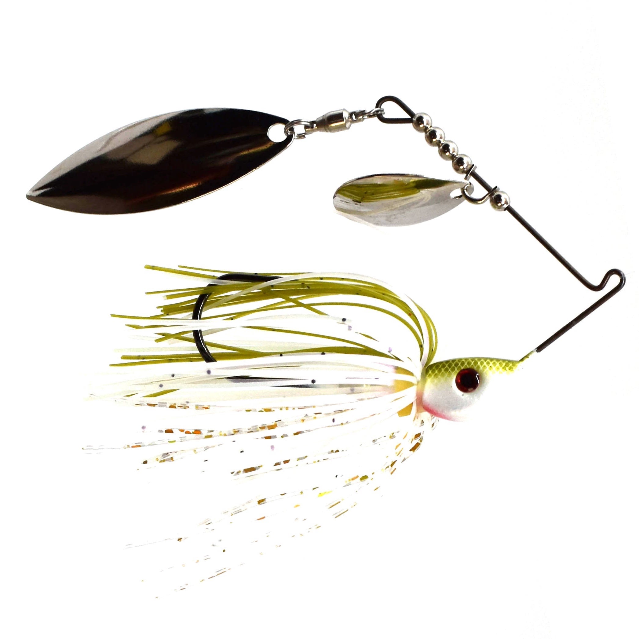 Bassman Spinnerbaits Compact Series Tandem Blades