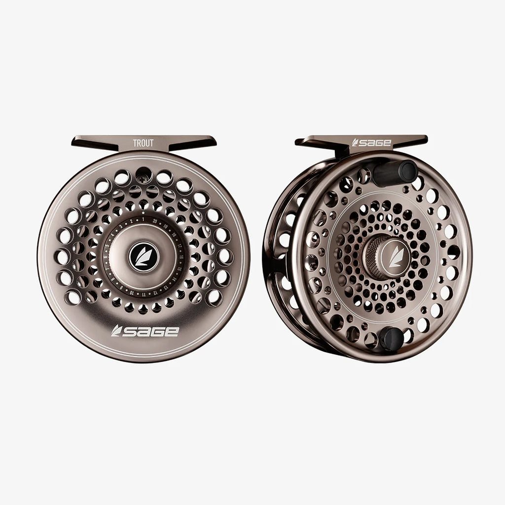 are fly fishing reel handle side Sage Trout Series Fly Reel