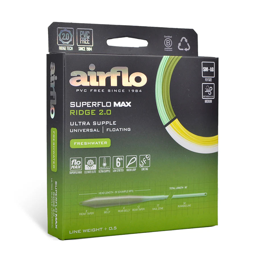 Airflo Superflo Max Ridge 2.0 Ultra Supple Universal Taper