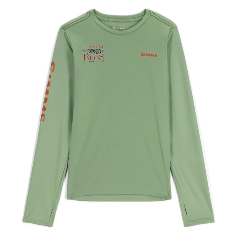 Simms Thorne Bros. Logo Kid's Solar Tech Crewneck