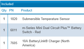 Blue Sea Systems Mini Add-A-Battery Plus Kit - 65A 7655