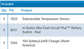 Blue Sea Systems Mini Add-A-Battery Plus Kit - 65A 7655