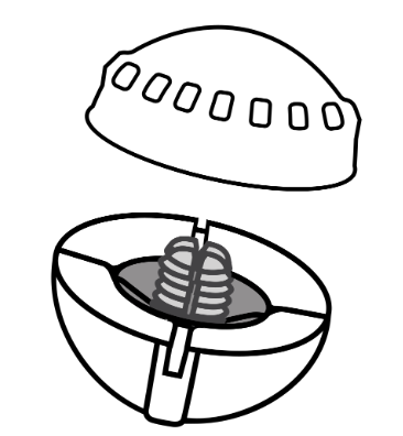 Air-Lock Center Lock (3 Pack)