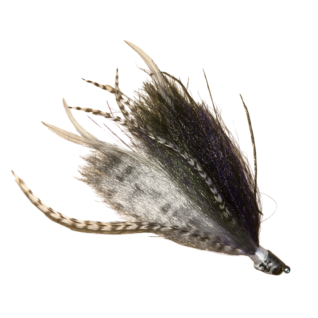 catching fish with hair lure Dude Jigs 5.3 Eagle Claw 374 Treble Model:DSK10-2B/F502UL