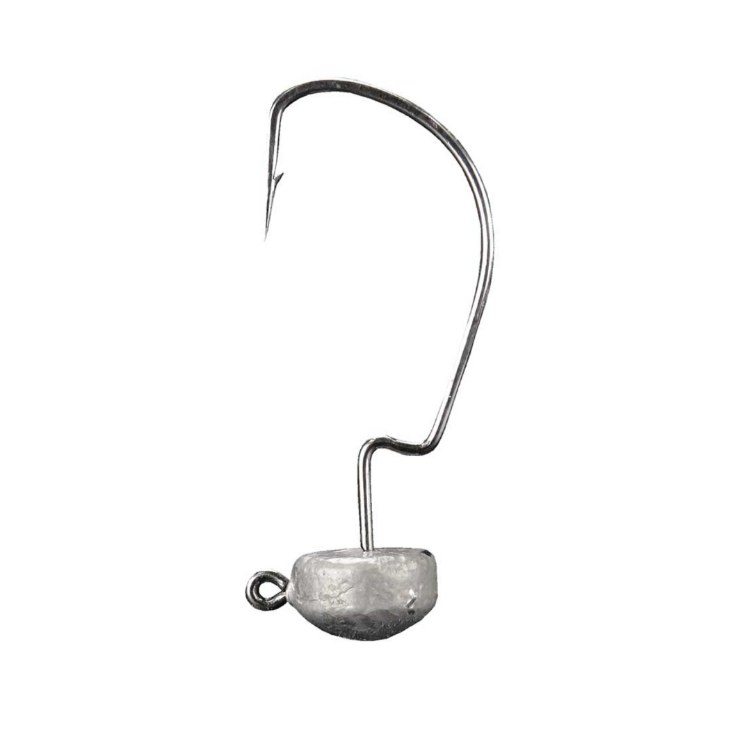 Do-it Molds Weedless Midwest Finesse Jig Mold featuring a single sharp hook with a weighted head designed for effective fishing tackle use.