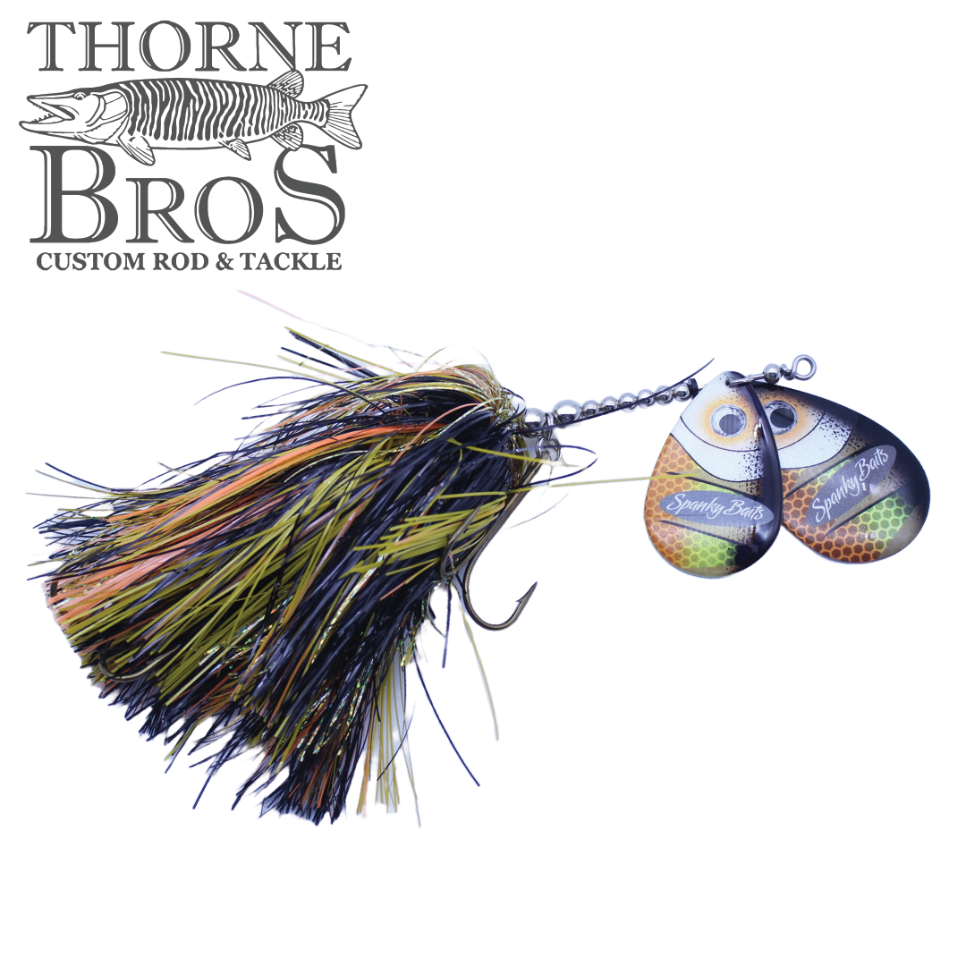 Spanky Baits 109° Firebomb (10/9) Bucktail