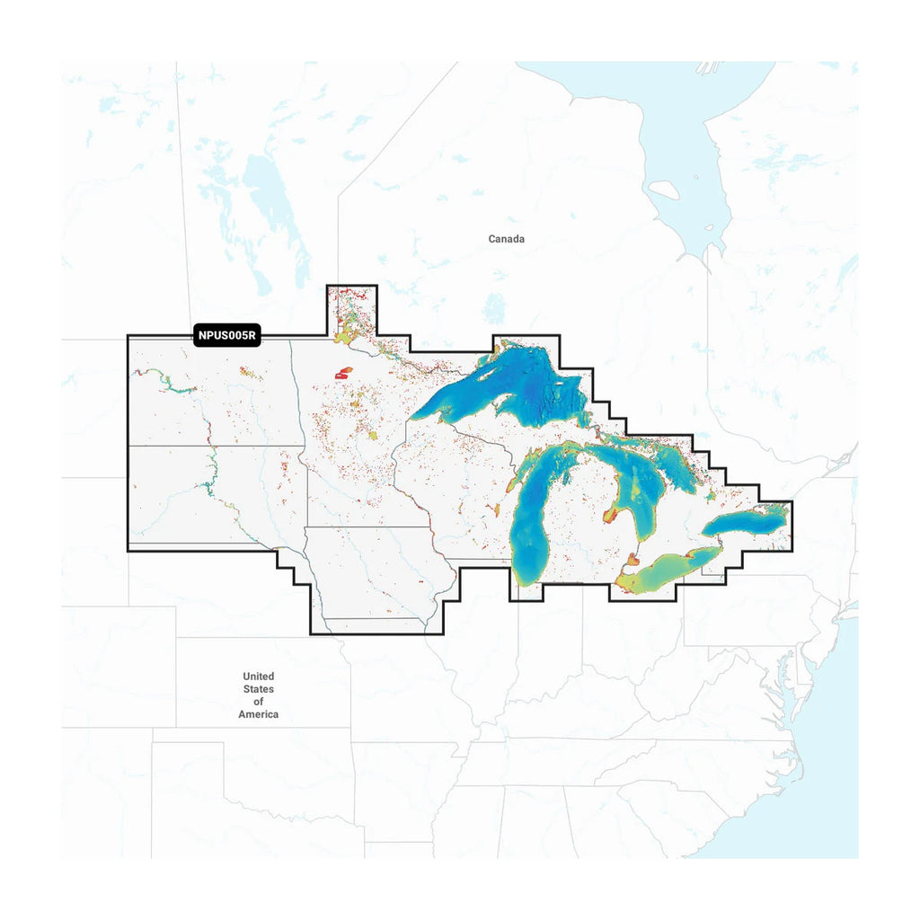 Navionics Platinum+ U.S. North & Great Lakes Marine Charts 010C1368