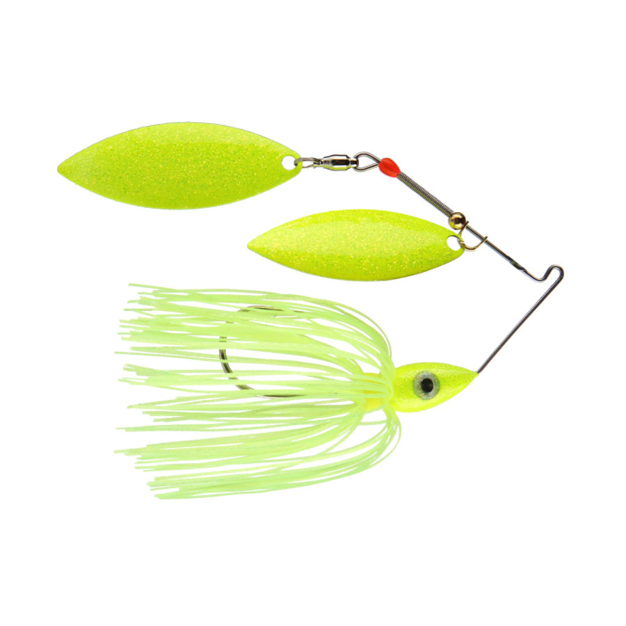 Nichols Lures Pulsator Metal Flake Double Willow Spinnerbait