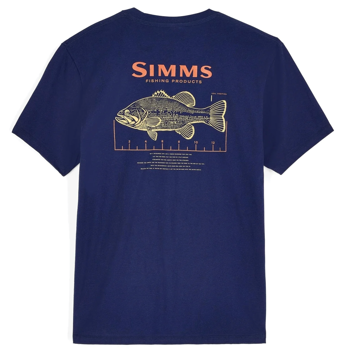 Simms Bass Ruler T-Shirt - Men's