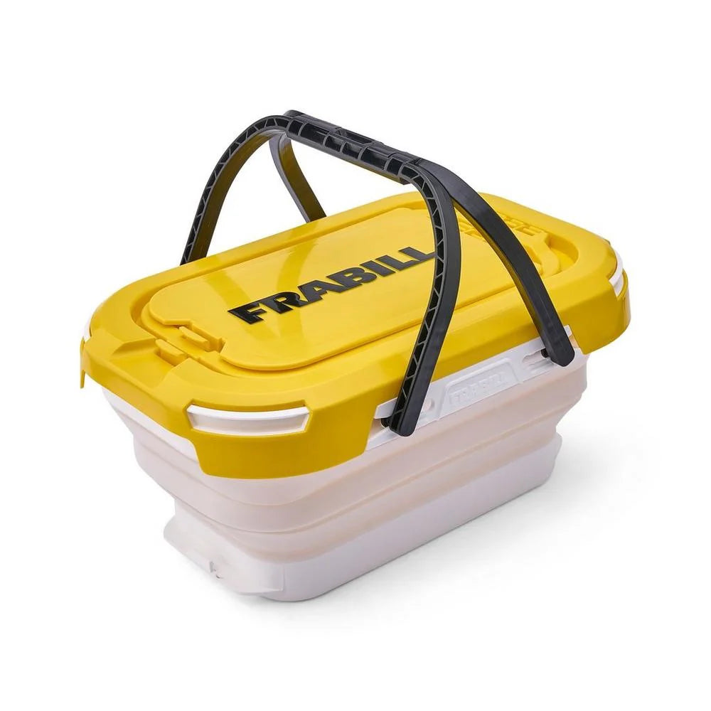 bait boxes fishing Frabill Collapsible Bait Bucket (w/ Aerator)