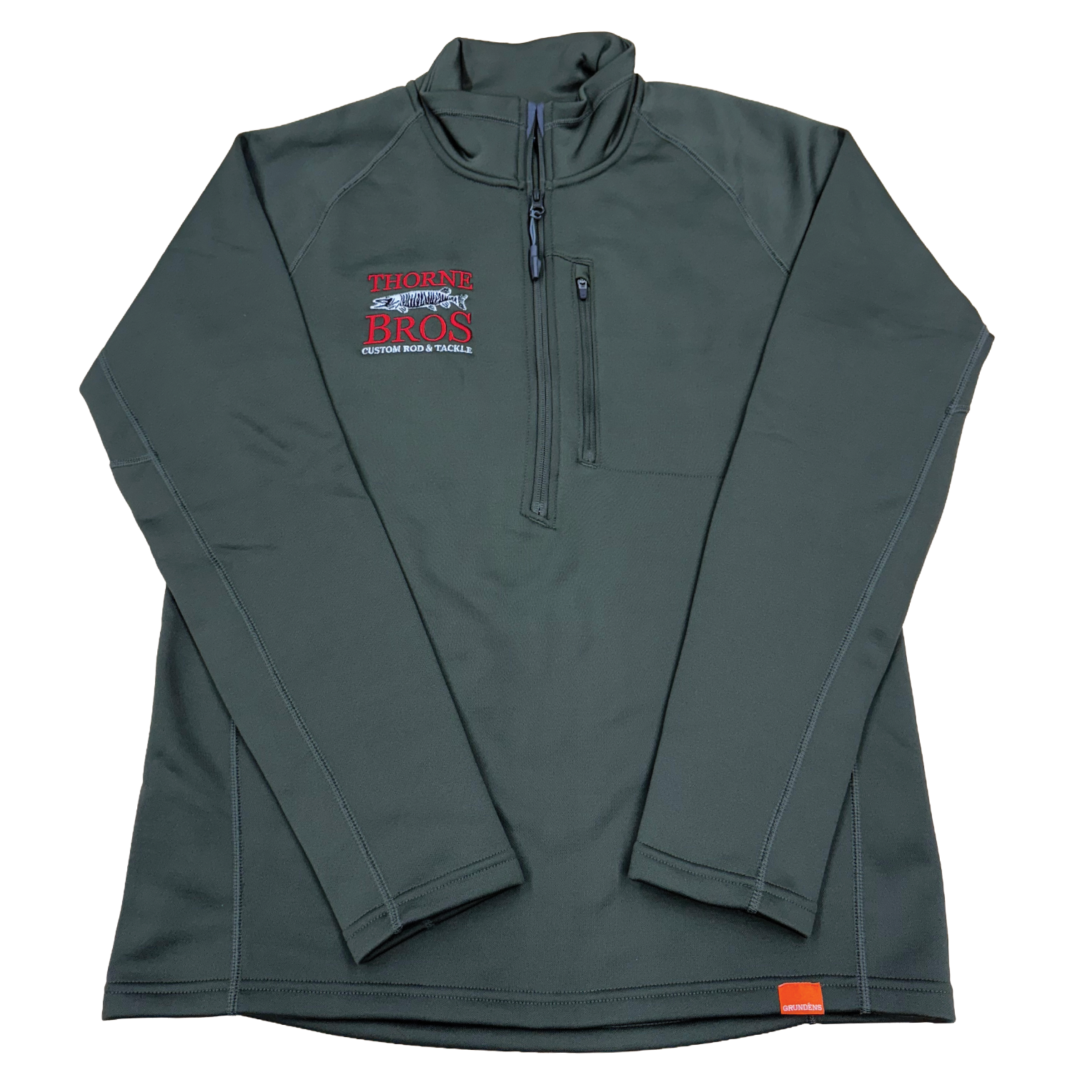 Grundens Thorne Bros. Logo Thermal 1/2 Zip